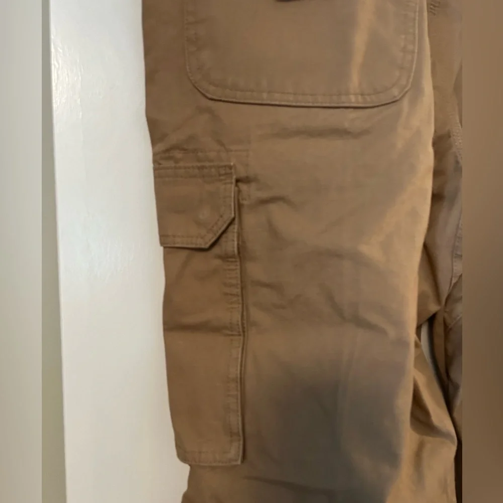 NWT. Wrangler Rancher work pants, khaki, men’s size 40x32 - Picture 6 of 9